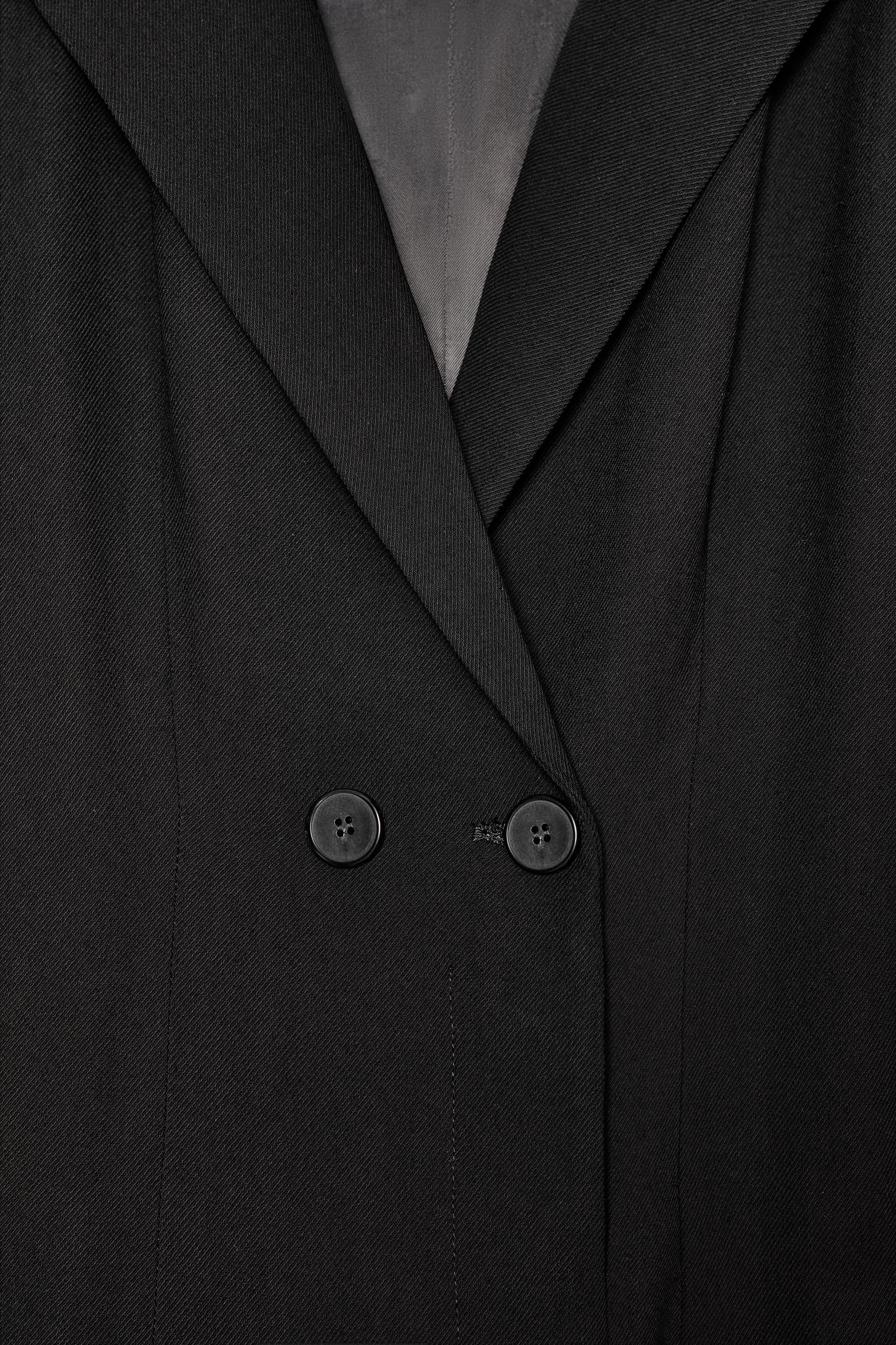 COAT DRESS WITH SASH ZW COLLECTION LIMITED EDITION